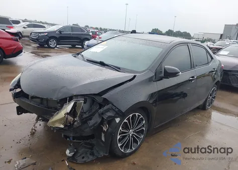 2014 Toyota Corolla S Plus z USA, uszkodzony, nr VIN 2T1BURHE5EC180252